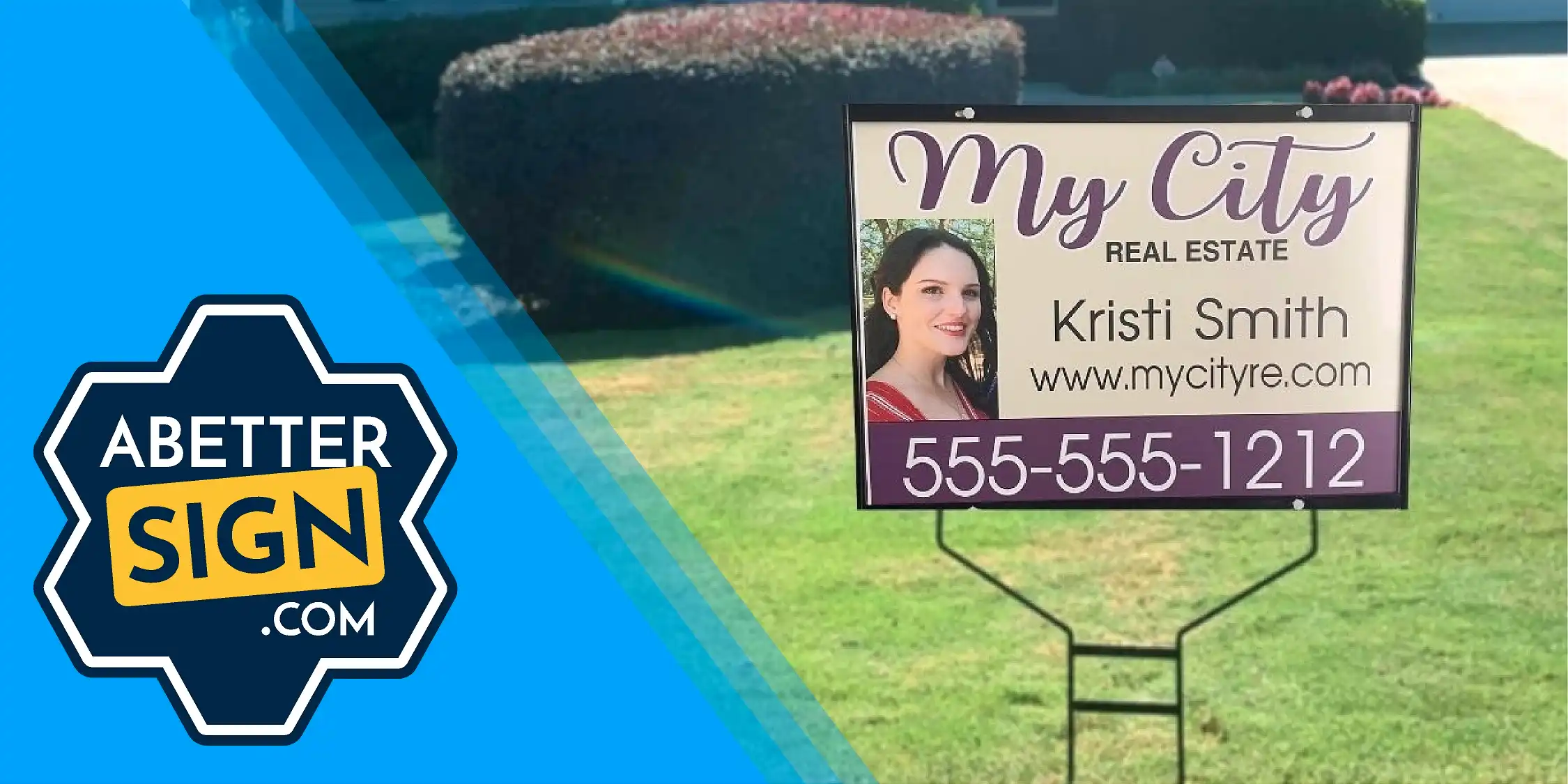 yard sign example