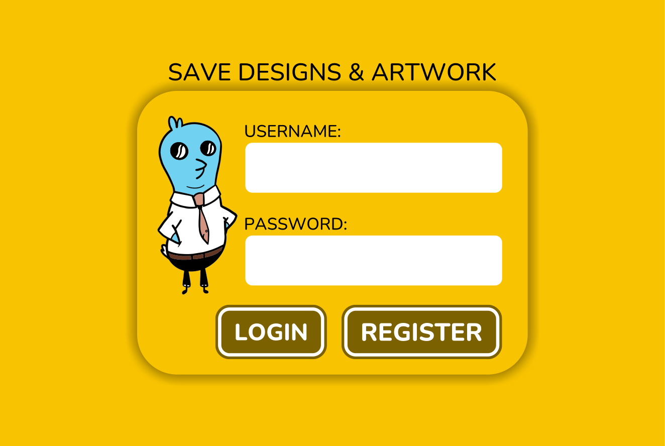 A better Sign Designer Login button example