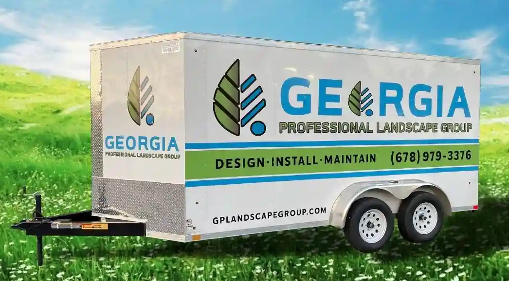 Georgia trailer wrapped in vinyl