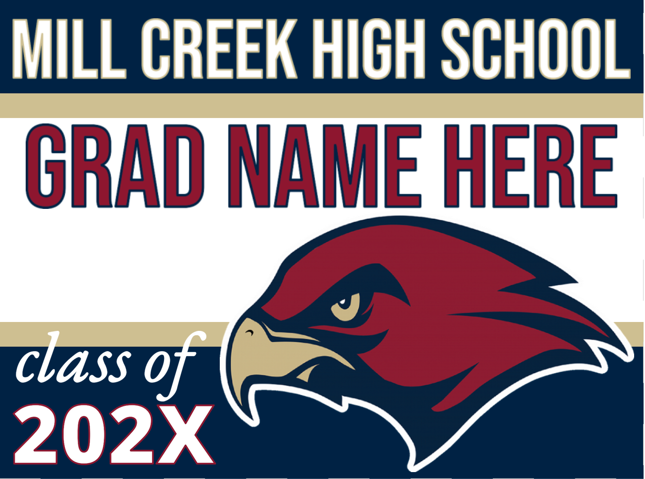 Mill Creek Grad Signs - A Better Sign