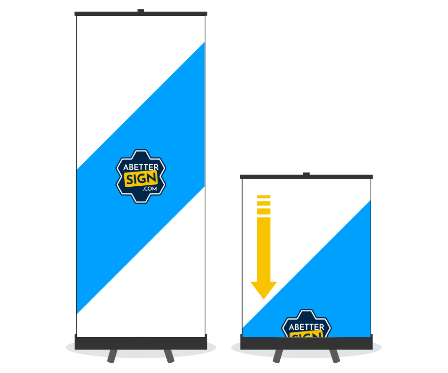 Retractable Banners FREE SHIPPING A Better Sign