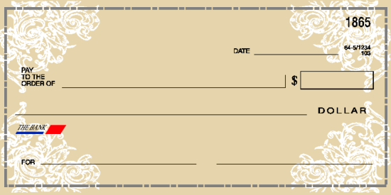 Big Checks for Presentations