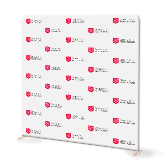 salvation army step and repeat backdrop image