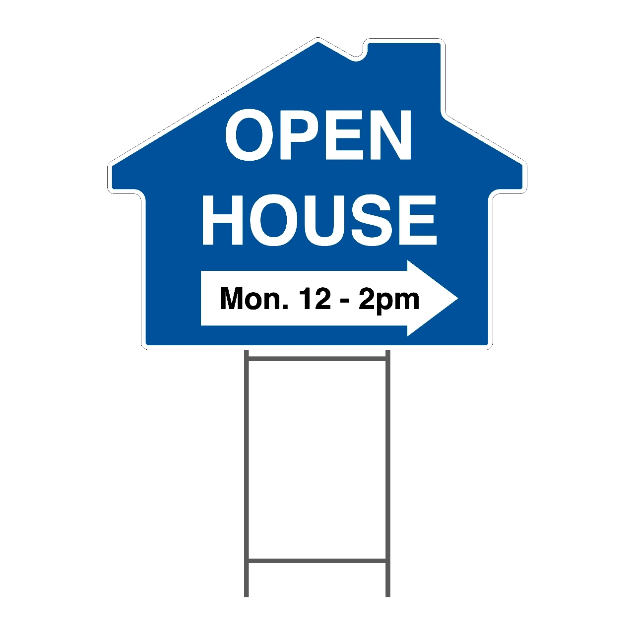 open house sign example
