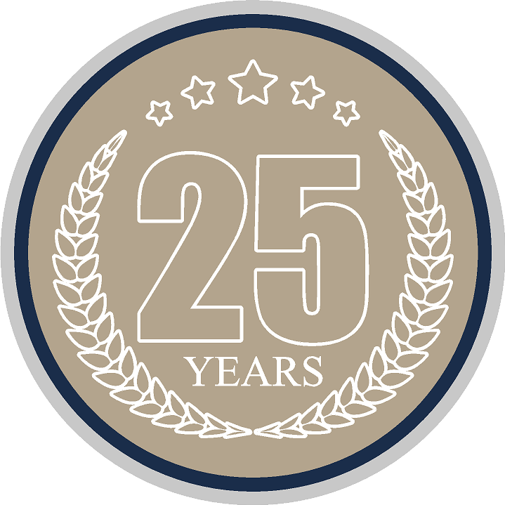 25 Years of Sign Service Icon