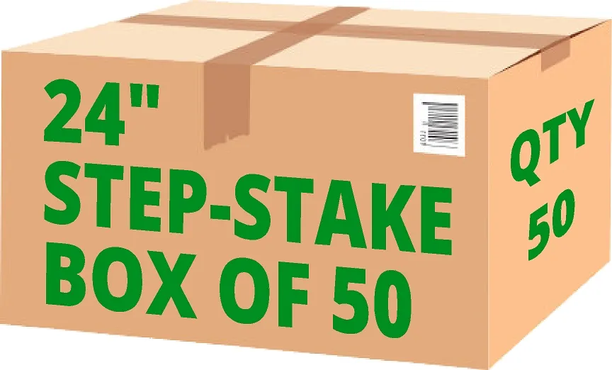 Step-stakes box of 50 for sale