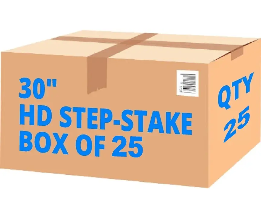 HD Step-stakes box of 25 for sale