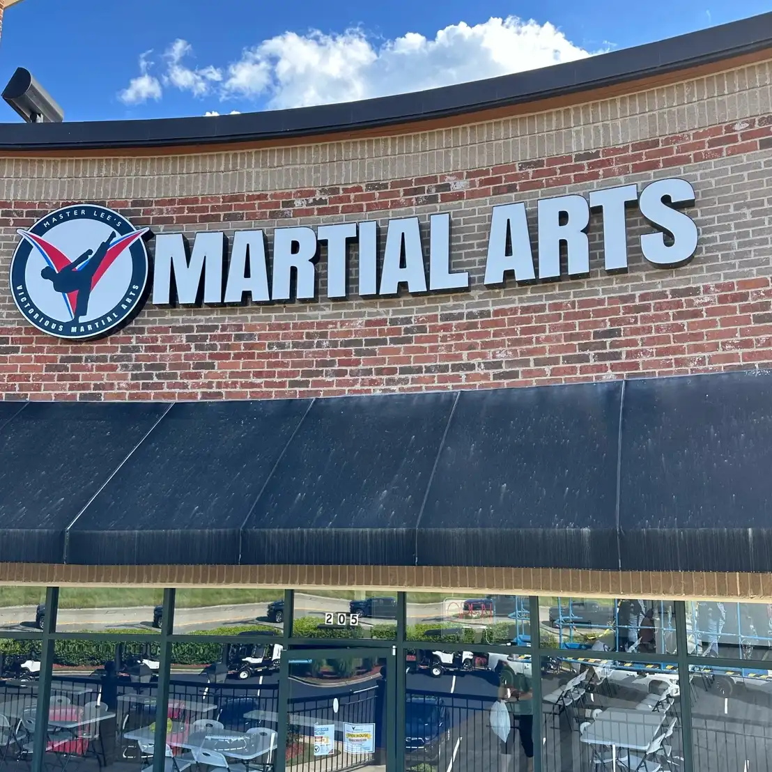 martial arts channel letters