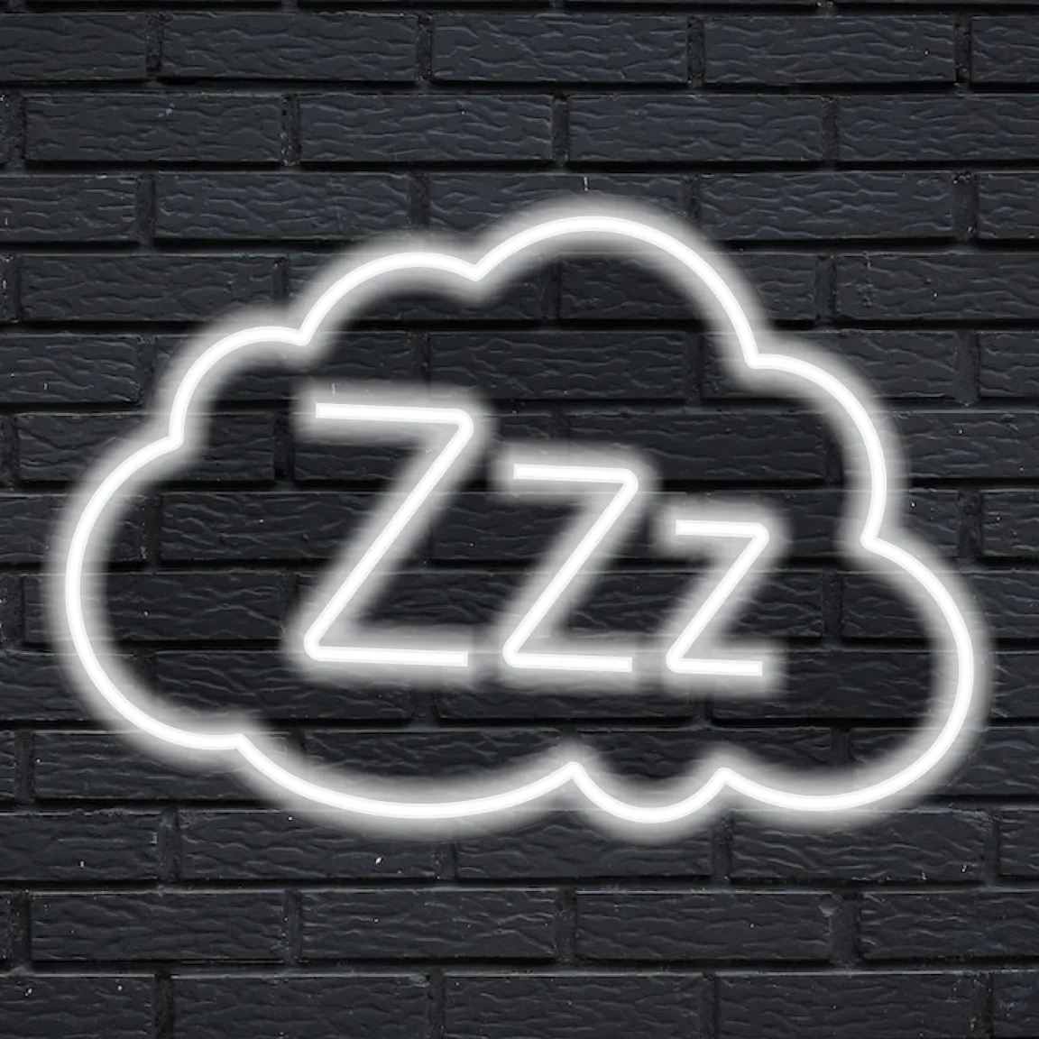 ZZZ Sleep Cloud LED NEON
