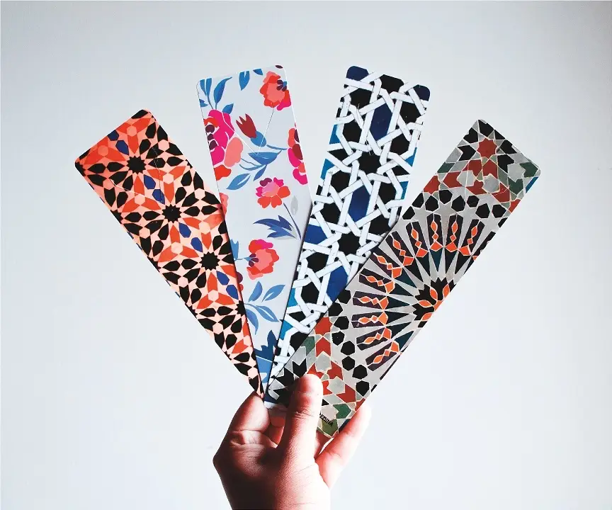 Design your own paper bookmark online