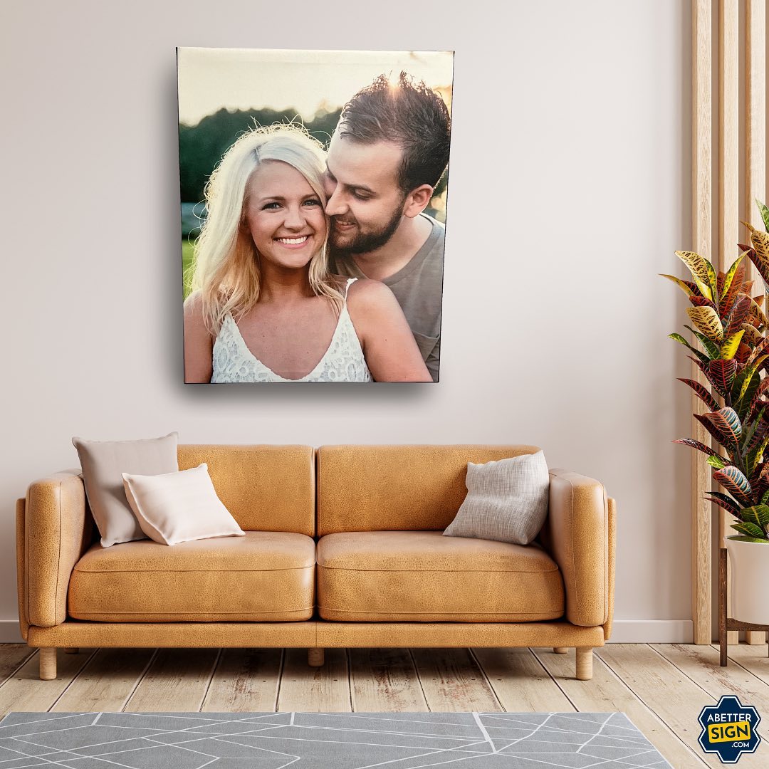 Married Couple on Canvas