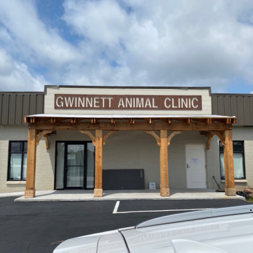 Gwinnett Animal Clinic Sign