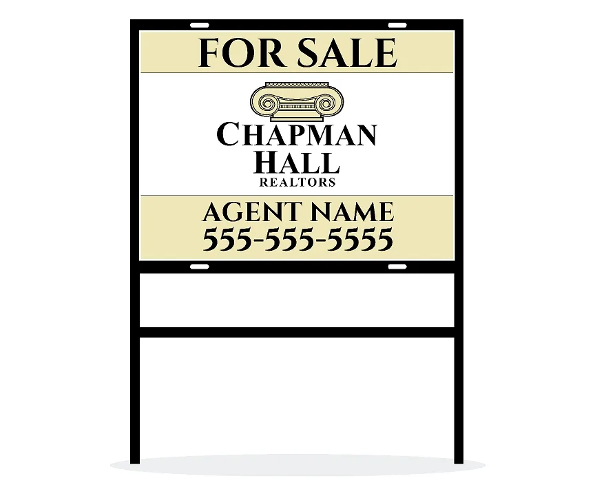 Chapman Hall Real estate signs