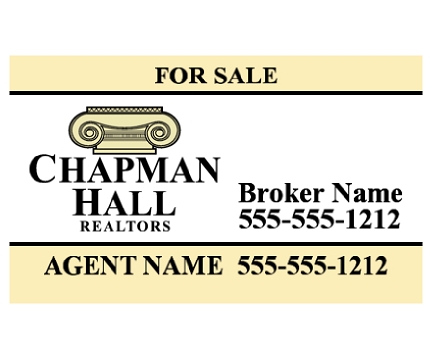 24 X 12 MAGNET SIGN