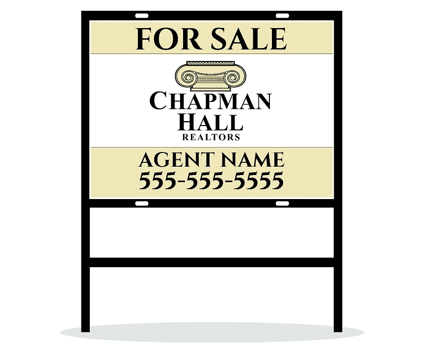 Champman Hall 24 X 18 YARD SIGN