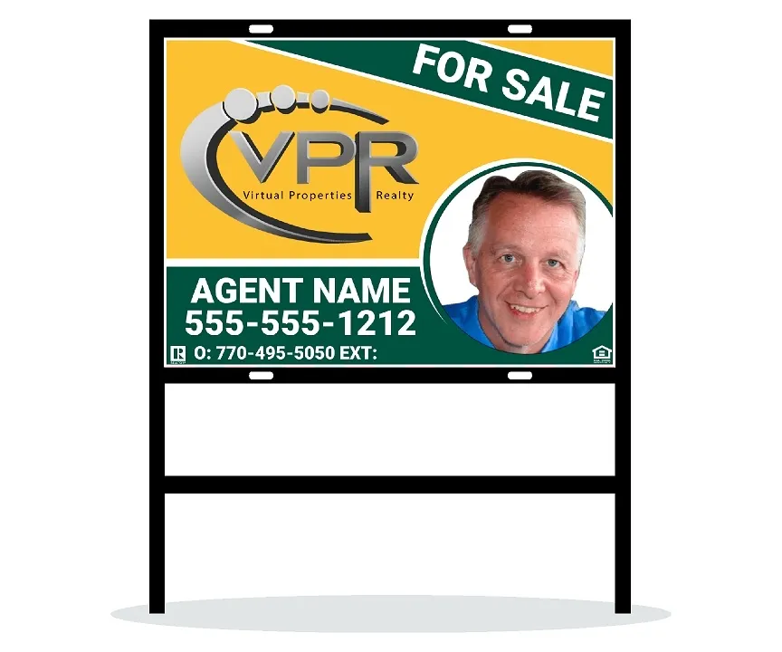 GREEN VPR 24 X 18 YARD SIGN WITH PHOTO