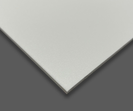 3mm white pvc material example