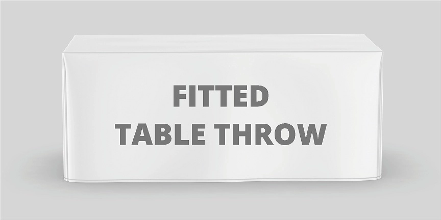 fitted table throws
