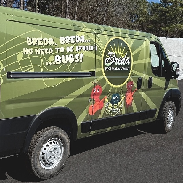 Breda pest control van