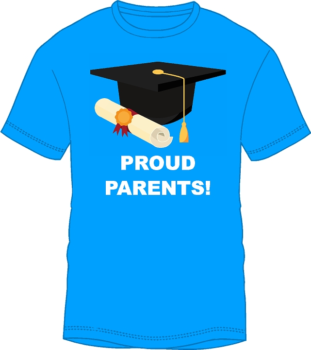 proud parent graduate shirt