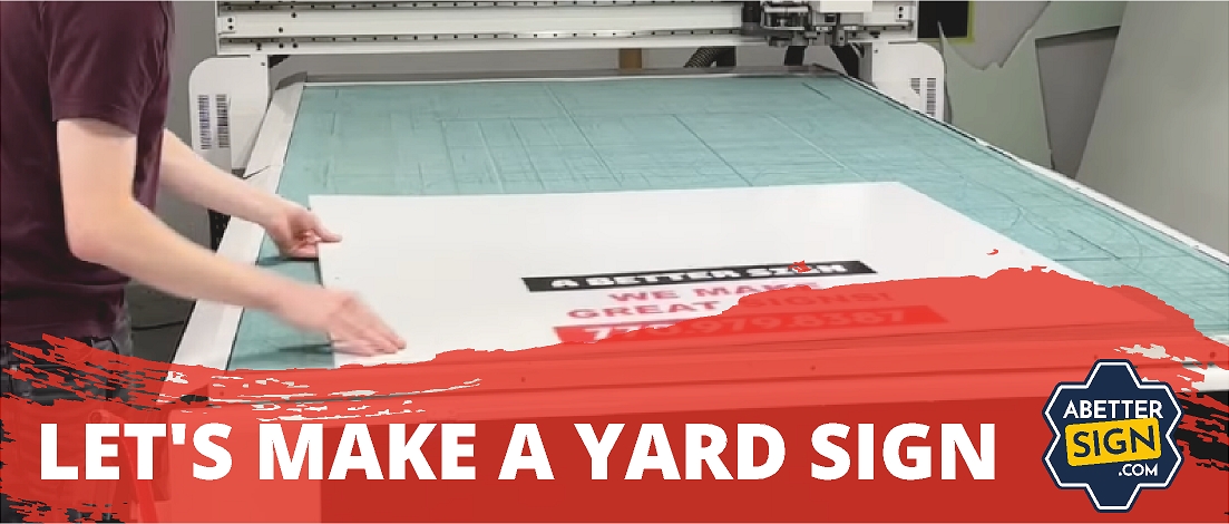 corrugated plastic yard signs