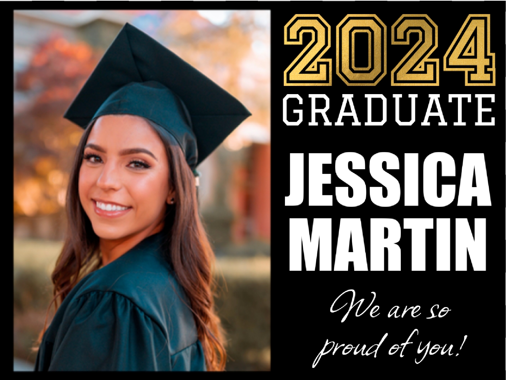 Graduation Signs | FREE SHIPPING | A Better Sign