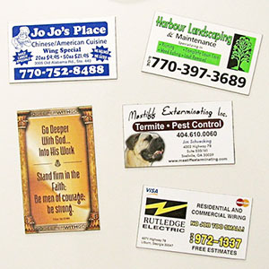 magnetic business cards